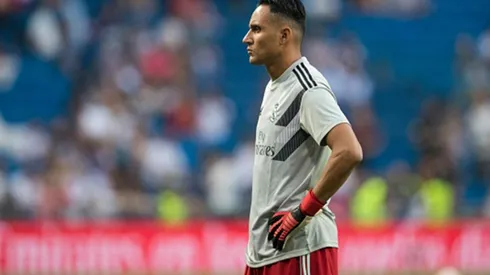 Nunca antes Keylor Navas se había enojado tanto en Real Madrid