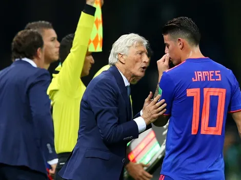 "Fuiste como un padre para mi": James despidió a Pekerman y emocionó a todos