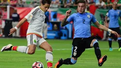 México vs Uruguay (Foto: Getty)