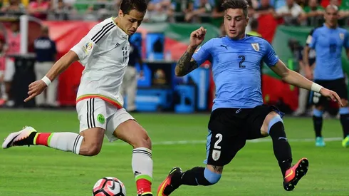 México vs Uruguay (Foto: Getty)