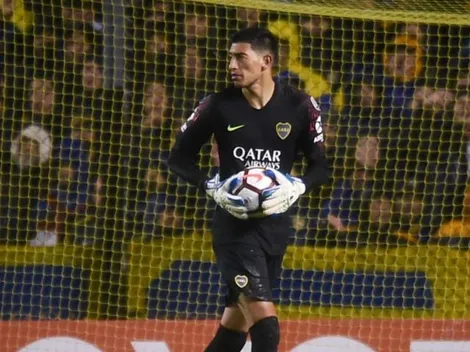 Andrada contó lo que le pasó la primera vez que atajó en La Bombonera