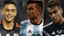 Pity, Dybala y Lautaro.