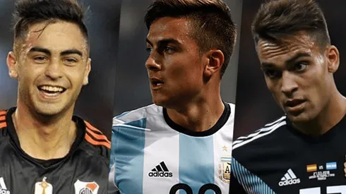 Pity, Dybala y Lautaro.