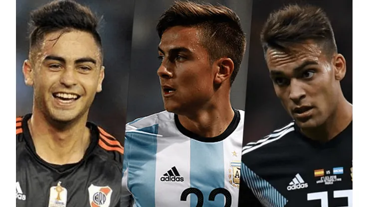 Pity, Dybala y Lautaro.