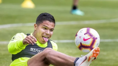 "Cucho" Hernández marcó su primer gol en La Liga frente a Barcelona, en el Camp Nou.