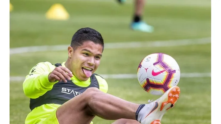 "Cucho" Hernández marcó su primer gol en La Liga frente a Barcelona, en el Camp Nou.