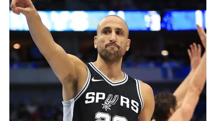 Manu Ginóbili en San Antonio Spurs.