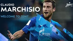 Claudio Marchisio fichó para el Zenit de Rusia