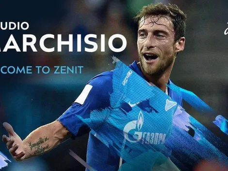 Claudio Marchisio fichó para el Zenit de Rusia