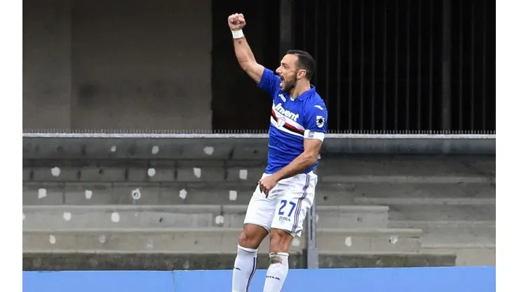 Fabio Quagliarella siempre marca golazos.