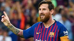 La felicidad de Lionel Messi ante Huesca.