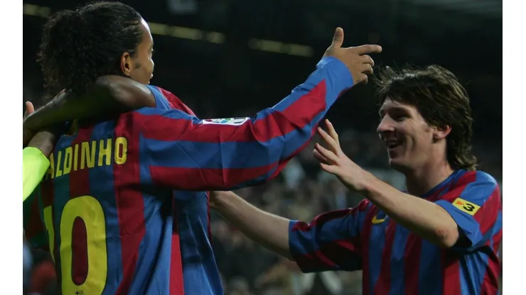 Ronaldinho: "Cuando Messi se retire, que deje el 10 ahí y no lo toque nadie"