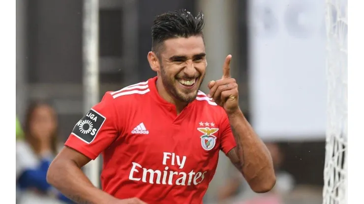 Eduardo Salvio, clave para Benfica.