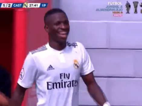 Vinicius brilló con el Castilla en la cara de Lopetegui