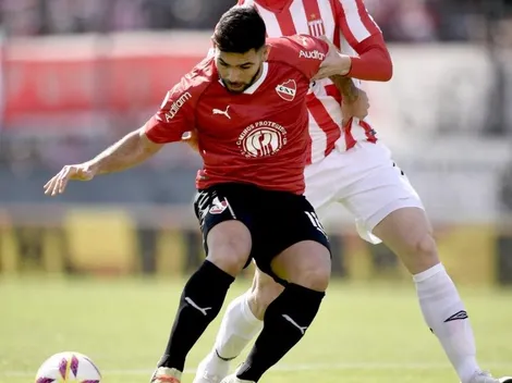 ¡Se despertó el Rojo! Romero puso el empate para Independiente con una hermoso remate