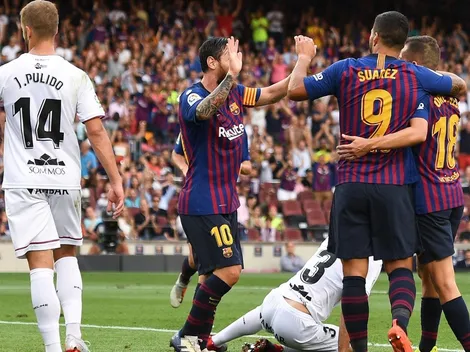 Barcelona durmió unos minutos, despertó y destrozó al Huesca