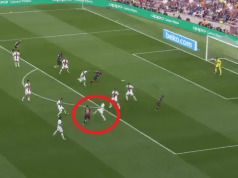 ¡Hermoso! Messi volvió a hacer un Boateng