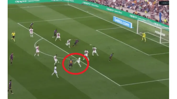 ¡Hermoso! Messi volvió a hacer un Boateng