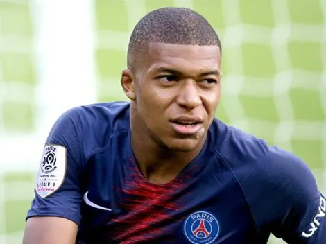 A Mbappé le pegaron un patadón, se calentó feo y lo terminaron expulsando a él