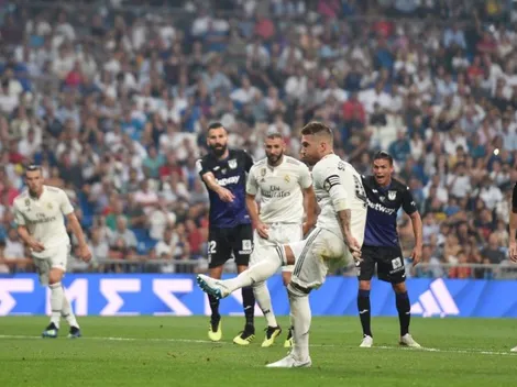 Otra vez Sergio Ramos, el defensor goleador que tiene Real Madrid