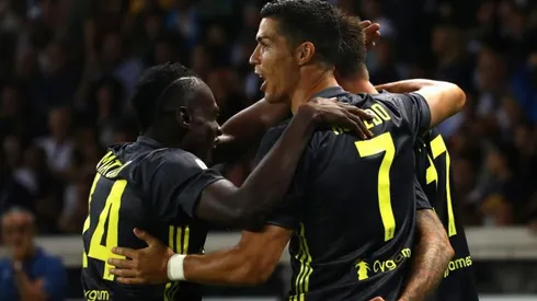NEGADO. CR7 aún no marcó con la Juve, que sigue ganando.