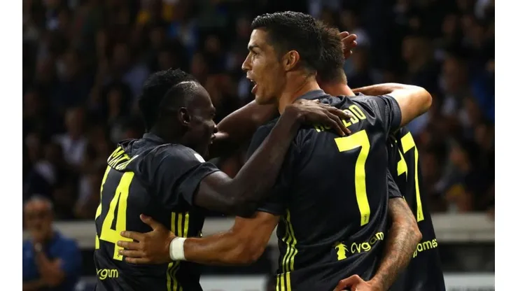 NEGADO. CR7 aún no marcó con la Juve, que sigue ganando.