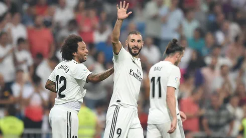 RECONCILIACIÓN. A meses de haber sufrido varias silbatinas, Benzema se reencontró con el cariño de la afición (Foto: Getty).