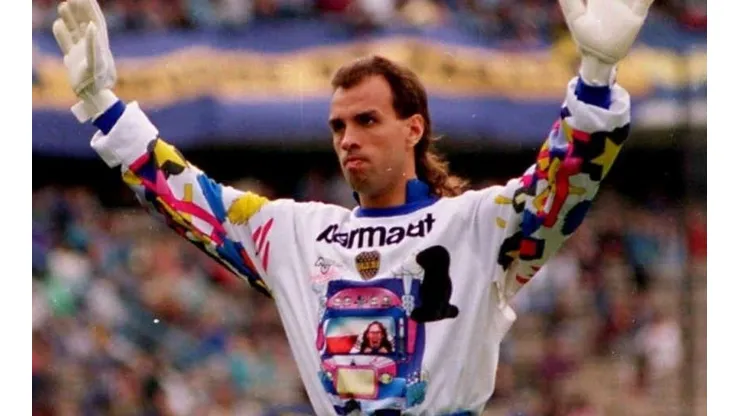 Navarro Montoya, un ícono del arco de Boca.