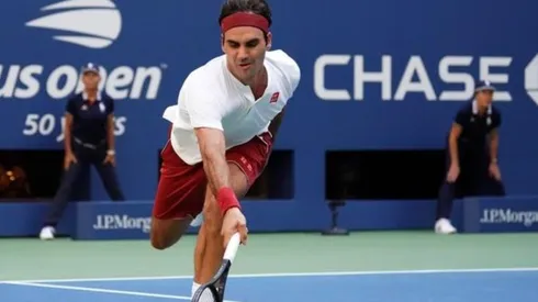 Roger Federer y una auténtica obra maestra.