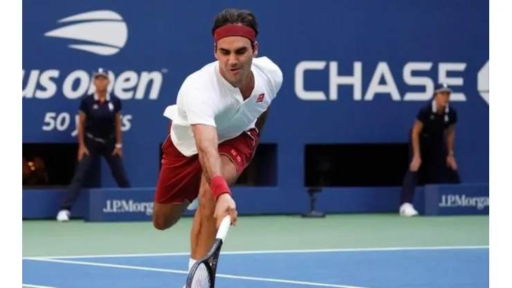 Roger Federer y una auténtica obra maestra.