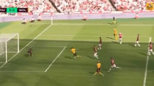 Jiménez se perdió un gol increible