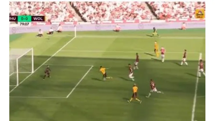 Jiménez se perdió un gol increible