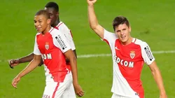 GRAN DUPLA. Carrillo y Mbappé compartieron equipo varias veces.