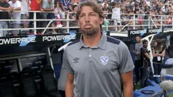Gabriel Heinze, siempre frontal y enérgico.