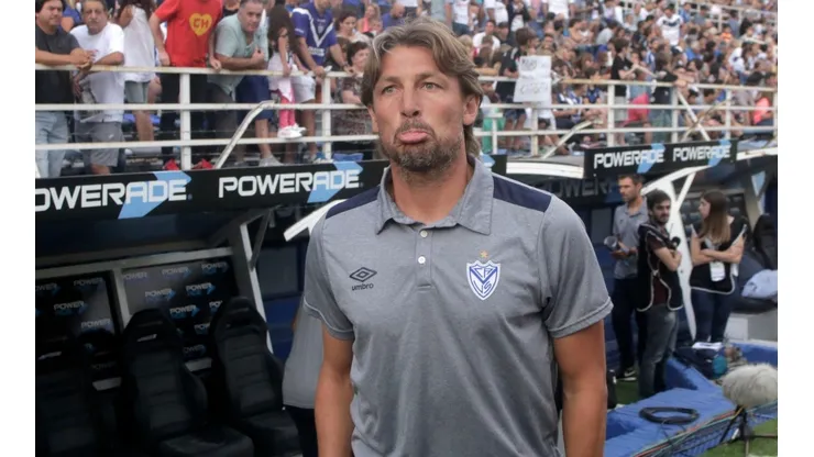 Gabriel Heinze, siempre frontal y enérgico.