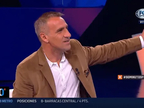 La reacción y cara que puso Cascini cuando compararon a Gallardo con Bianchi