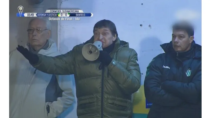 Foto de Falcioni, entrenador de Banfield.