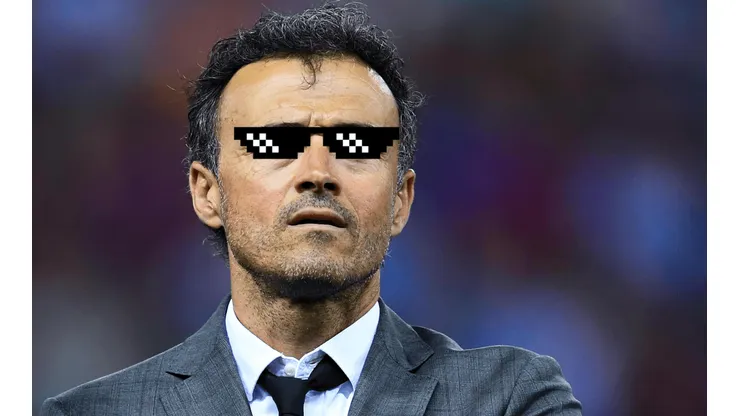 Foto de Luis Enrique, entrenador de la Selección de España.