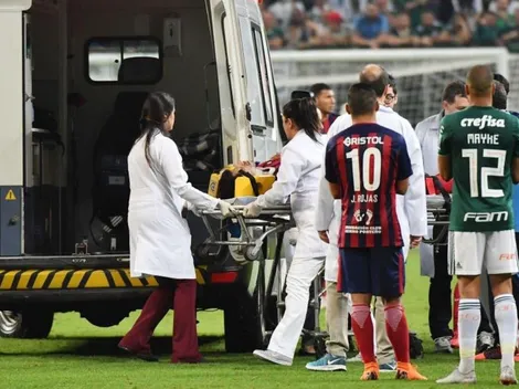 Alerta por Rodrigo Rojas: cayó con la frente llena de sangre y se fue en ambulancia