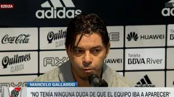 A Gallardo le preguntaron por la roja de Enzo Pérez y el entrenador respondió