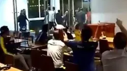 Inédito: el cruce entre hinchas de Boca e Independiente en un aeropuerto que nadie te mostró