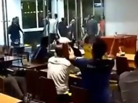 Inédito: el cruce entre hinchas de Boca e Independiente en un aeropuerto que nadie te mostró