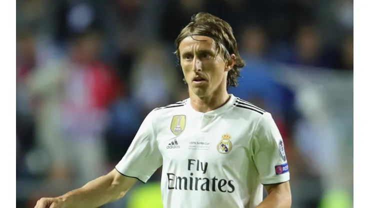 Luka Modric fue elegido mejor jugador de Europa según la UEFA