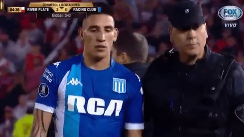 Foto de Ricardo Centurión, jugador de Racing.