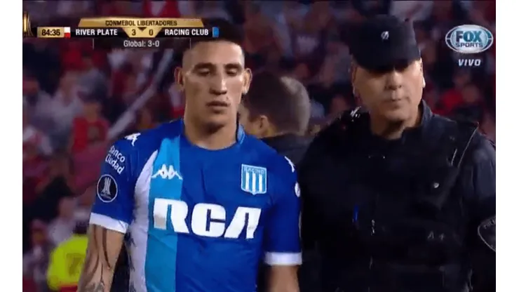 Foto de Ricardo Centurión, jugador de Racing.