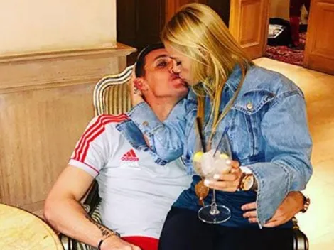 El video que subió la mujer de Armani por el triunfo de River