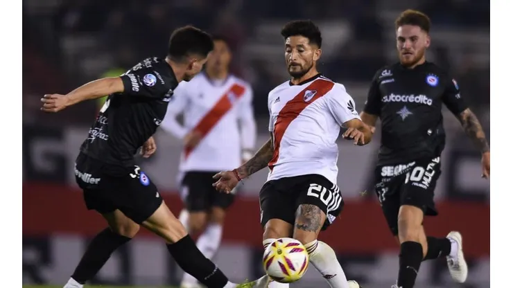 CASCO, EL INMACULADO. El 3 de River levantó mucho en sus últimas presentaciones.
