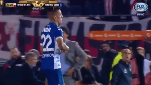 Centurión, siempre polémico.