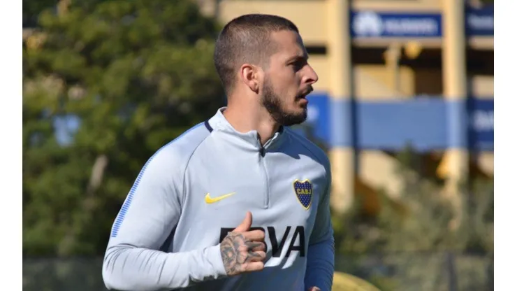 VUELVE. Darío Benedetto está entre los concentrados de Boca para enfrentar a Libertad.