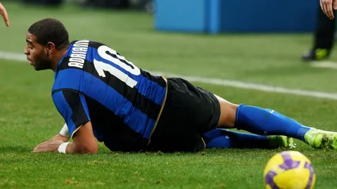 Foto de Adriano, exjugador de Inter.